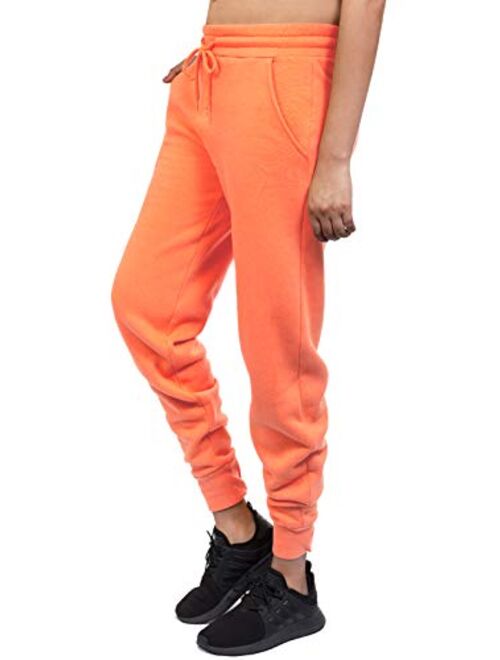 MixMatchy Women's Casual Knit Jogger Fleece Sweatpants