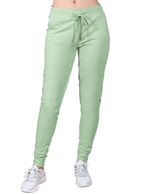 MixMatchy Women's Casual Knit Jogger Fleece Sweatpants