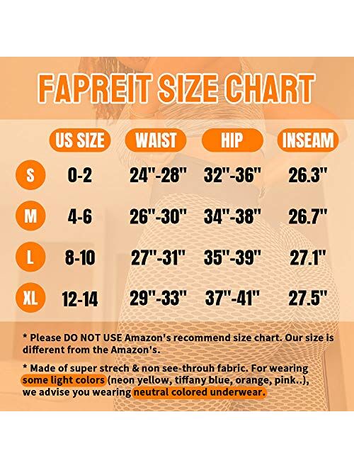 Fapreit Women's Anti Cellulite Butt Lift Ruched Workout Leggings Scrunch Booty Textured High Waist Yoga Pants Gym Tights