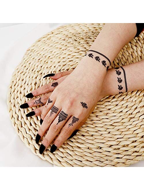 UUJOY 12 Pcs Boho Frog Rings Vintage Open Punk Rings Animal Snake Ring Gothic Grunge Adjustable Rings Set With Tattoo stickers for Women Girls Men