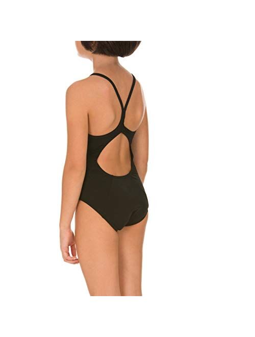 Arena Girl's Master MaxLife Sporty Thin Strap Racer Back One Piece
