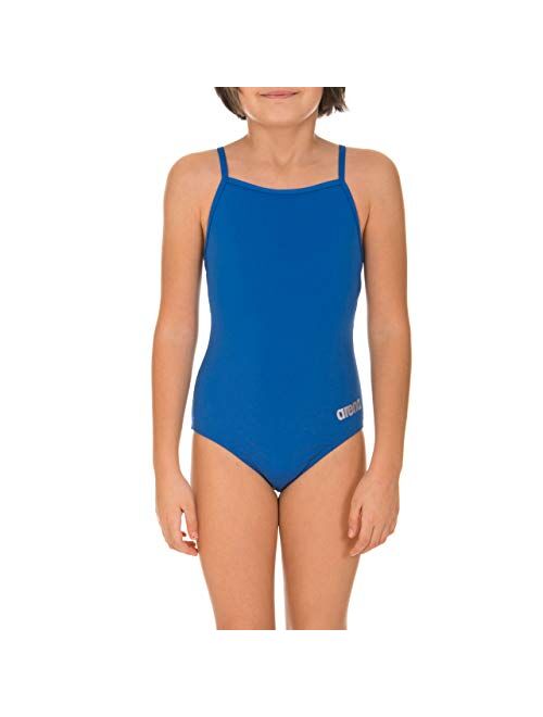 Arena Girl's Master MaxLife Sporty Thin Strap Racer Back One Piece