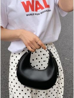 Minimalist Elegant Baguette Hobo Bag