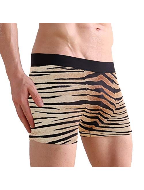 ZZKKO Shark Otter Frog Mens Boxer Briefs Underwear Breathable Stretch Boxer Trunk with Pouch S-XL