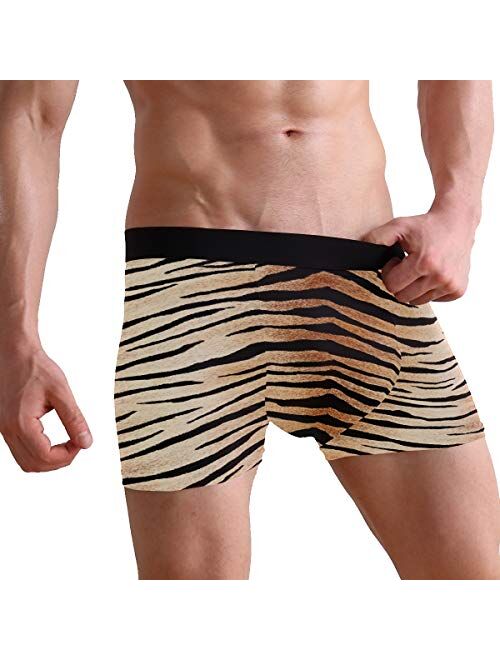 ZZKKO Shark Otter Frog Mens Boxer Briefs Underwear Breathable Stretch Boxer Trunk with Pouch S-XL