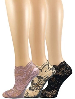 | Lace Anklet Socks | 3-Pack