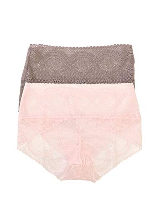 Felina | Finesse Modern Mock Wrap Brief 2-Pack | Panty | Lace