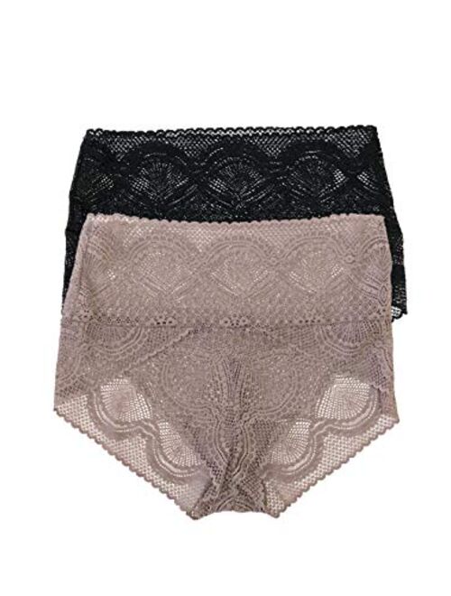 Felina | Finesse Modern Mock Wrap Brief 2-Pack | Panty | Lace