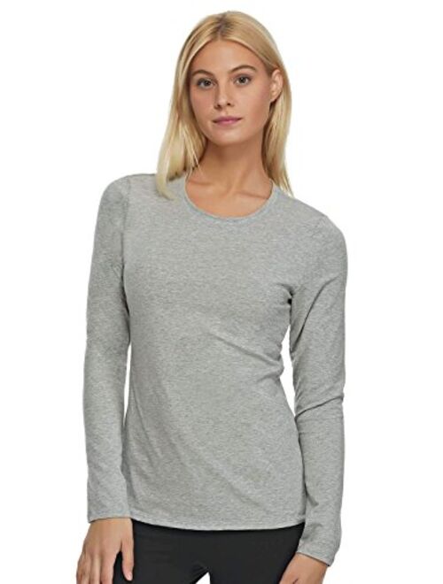 Felina | Key Item Long Sleeve Crew Neck Tee | Cotton & Modal | 2-Pack