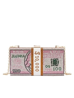 2020 new diamond clutch bag dollar evening bag Shoulder bag