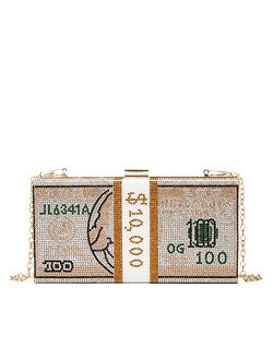 2020 new diamond clutch bag dollar evening bag Shoulder bag