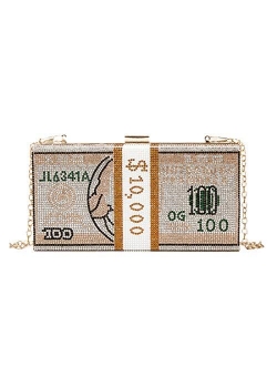 2020 new diamond clutch bag dollar evening bag Shoulder bag