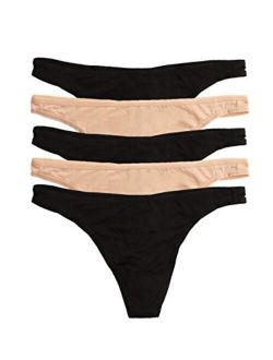| Sublime Thong | Panty | 5-Pack | Low Rise | Stretch | Minimal Coverage