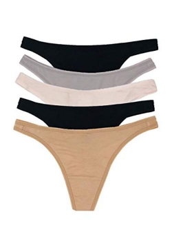 | Sublime Thong | Panty | 5-Pack | Low Rise | Stretch | Minimal Coverage