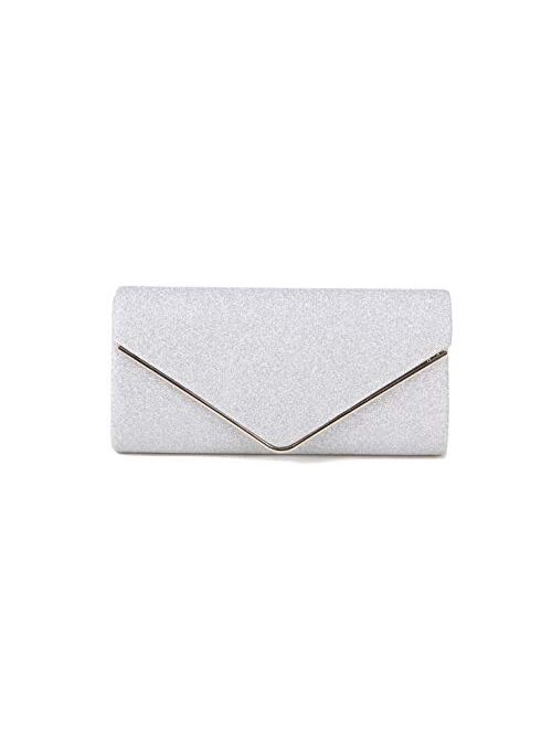 Nodykka Clutch Purses For Women Evening Bags Sparkling Shoulder Envelope Party Cross Body Handbags