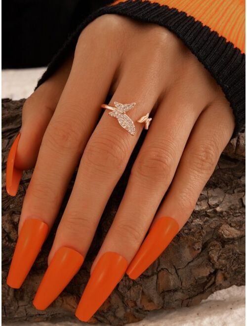 Shein Butterfly Decor Ring