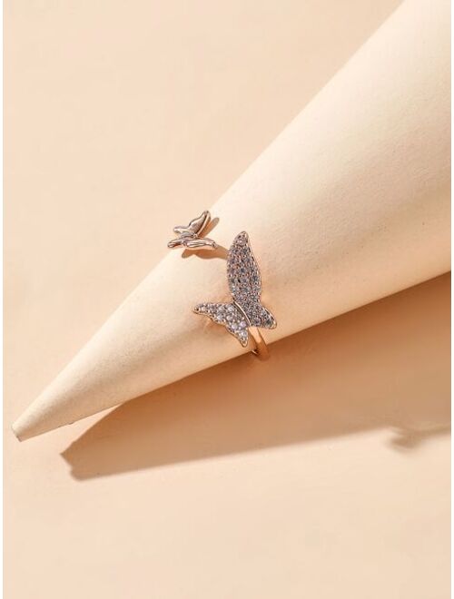 Shein Butterfly Decor Ring