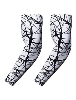 CompressionZ Compression Arm Sleeves for Men & Women UV Protection Elbow Sleeve