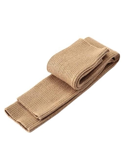 Farlenoyar Women Knit Cashmere Soft Fingerless Gloves Arm Warmers Extra Long Stretchy Wool Gloves