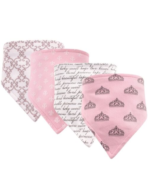 Hudson Baby Bandana 4-Bib Set