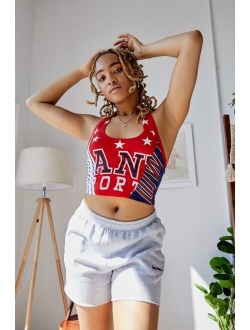 UO Spliced Collegiate Halter Top