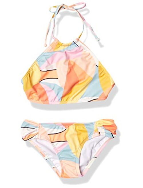 Billabong Girls' High Neck Two Piece Bikini Swim Set