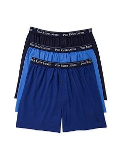 POLO RALPH LAUREN Men's Classic Fit w/Wicking 5-Pack Boxer Briefs