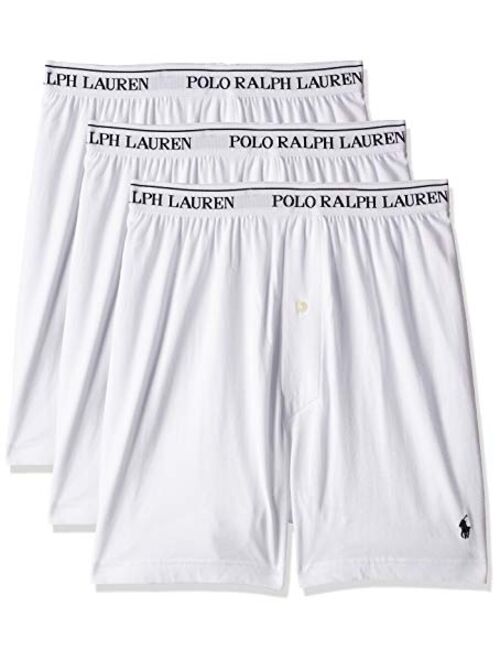 Polo Ralph Lauren Classic Fit w/Wicking 3-Pack Knit Boxers