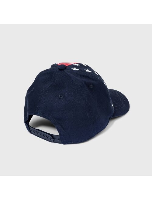 Boys' Americana Baseball Hat - Cat & Jack™ Navy/Red