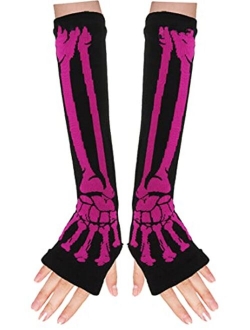 ColorFino Fingerless Arm Warmers Fingerless Gloves Cosplay Gloves