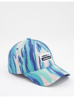 Originals relaxed wave print Baseball cap