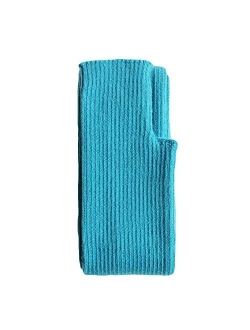 Share Maison Women's Arm Warmers with Thumb Hole Winter Fingerless Stretchy Cashmere Wool Long Gloves Sleeves