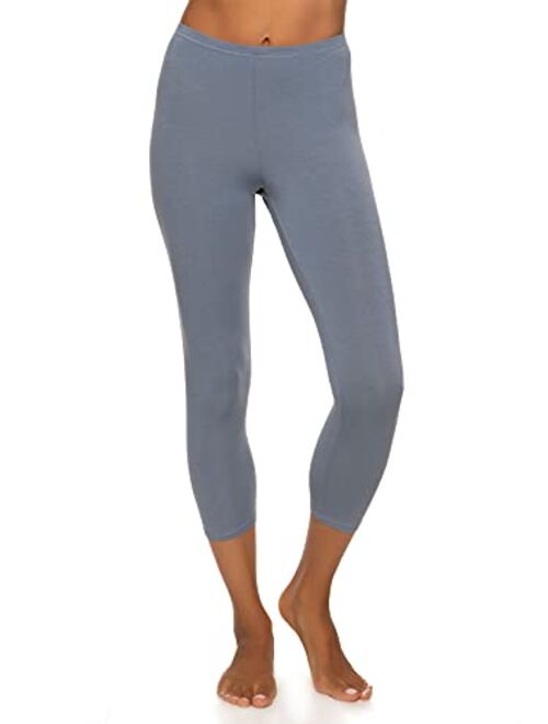 Felina | Cotton Modal Capri Leggings | Super Soft | Lightweight