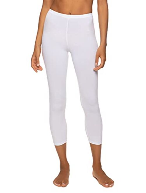 Felina | Cotton Modal Capri Leggings | Super Soft | Lightweight