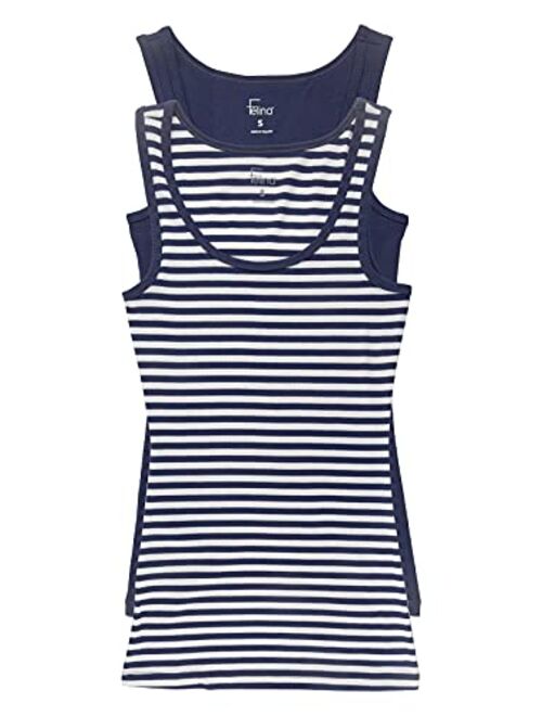 Felina | Cotton Ribbed Tank Top | 2-Pack