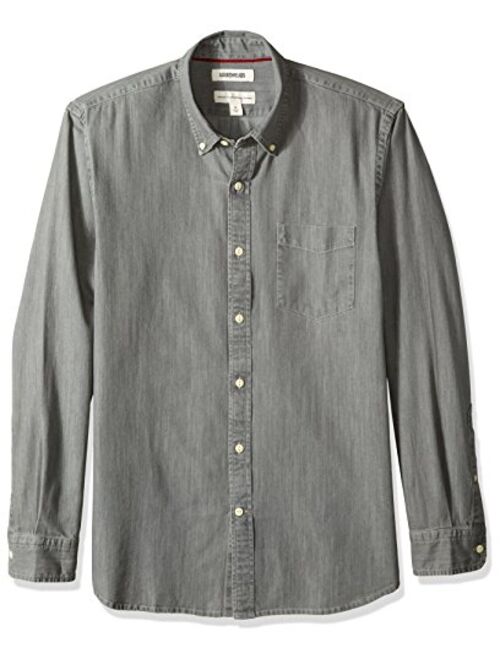 Goodthreads Men's Standard-Fit Long-Sleeve Denim Shirt