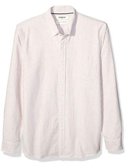 Amazon Brand - Goodthreads Men's Long-Sleeve Striped Oxford Shirt