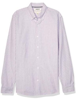 Amazon Brand - Goodthreads Men's Long-Sleeve Striped Oxford Shirt