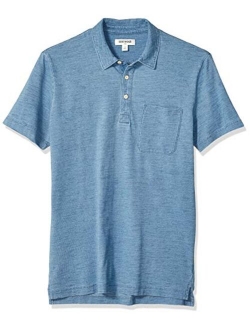 Men's Indigo Polo