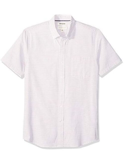 Men's Standard-fit Short-Sleeve Poplin Shirt