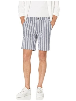 Men's 9" Inseam Comfort Stretch Seersucker Short