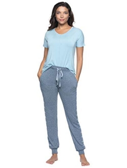 | Casual Comfort PJ Set | Short Sleeve Top & Jogger