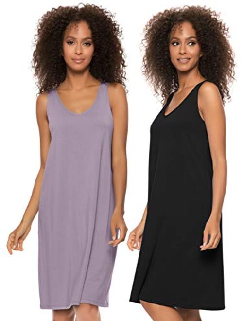 Felina | Cotton Modal Sleep Dress | 2-Pack