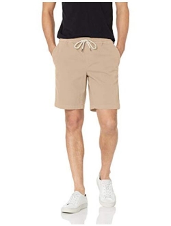 Men's Standard 9" Inseam Pull-on Stretch Canvas Short