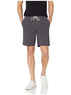 Men's Standard 9" Inseam Pull-on Stretch Canvas Short