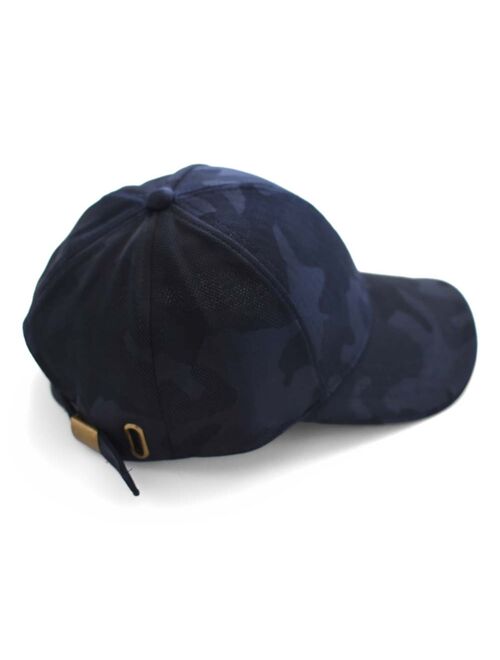 Aili's Corner Dark Navy Camo Baseball Cap