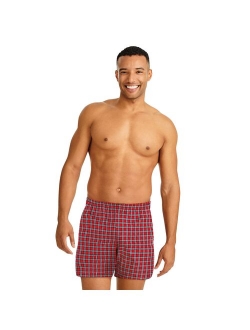 Ultimate 5-pack Plaid Woven Boxers