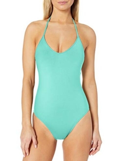 Women's Island Goddess Scoop Front Lingerie Mio One Piece Swimsuit