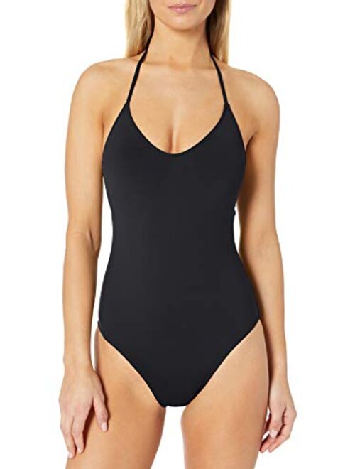 La Blanca Women's Island Goddess Scoop Front Lingerie Mio One Piece Swimsuit