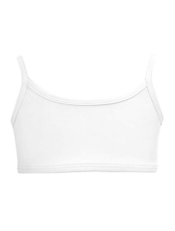 City Threads Girls Bikini Top Made with Recycled Fabric Active Wear UPF50+ for Beach and Pool